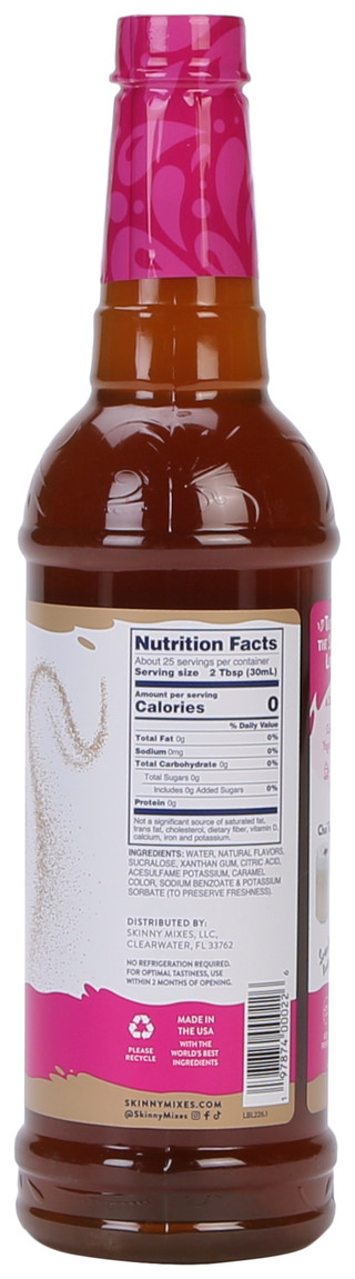Thumbnail 2: Jordan's Skinny Mixes 25.4 oz Chai Syrup  