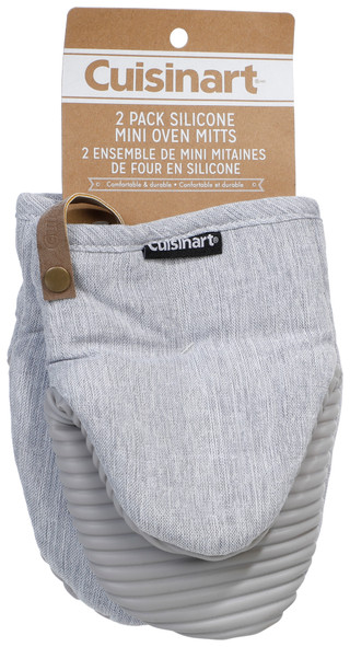 Thumbnail 2: CUISINART 2 Pk Heat Resistant Mini Oven Mitts 