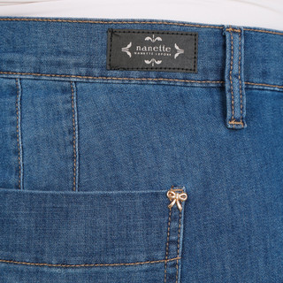 Thumbnail 1: Nanette Lepore Women's Plus High-Rise Airy Denim Short  