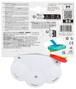 Thumbnail 1: Baby Einstein Baby Tiny Tambourine Toy 