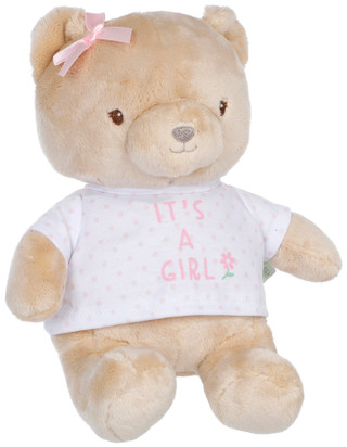 Thumbnail 1: Little Me 9 In It's A Girl Stuffed Teddy Bear  