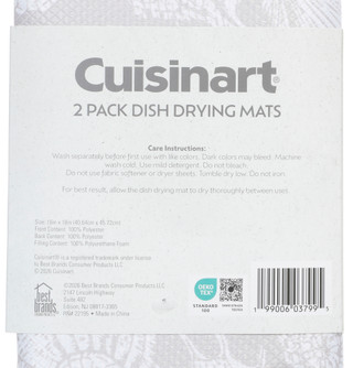 Thumbnail 2: CUISINART 2 Pk 16x18 Super Absorbent Dish Drying Mats  