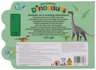 Thumbnail 2: Page Publications Let's Look For Dinosaurs Interactive Baby Book  