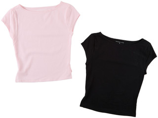 Thumbnail 2: SINCERELY JULES Juniors 2 Pk Short Sleeve Boat Neck Tee  