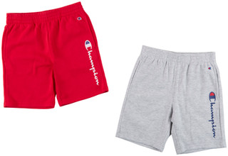 Thumbnail 2: Champion Boy's 2 Pk Logo Fleece Shorts  