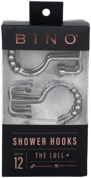 Thumbnail 2: Bino 12 Pk Ultra Durable Shower Hooks  
