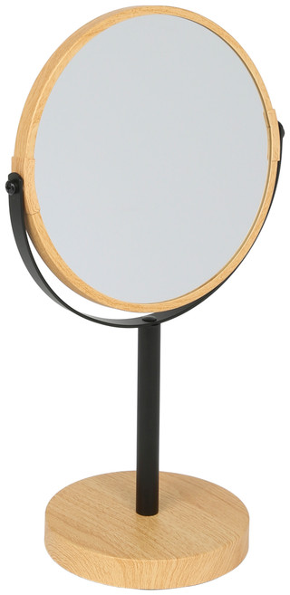 Thumbnail 1: Danielle 5x Bamboo Modern Vanity Mirror  