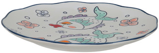 Thumbnail 1: BLUE SKY 8 In Kissy Fish Salad Plate  