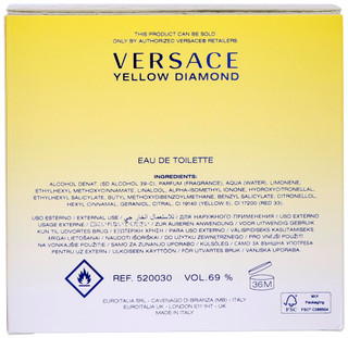 Thumbnail 3: Versace Women's 1.7 oz Yellow Diamond EDT 