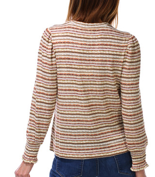 Thumbnail 3: ZAC AND RACHEL Women's Petite Long Sleeve Crew Neck Top  