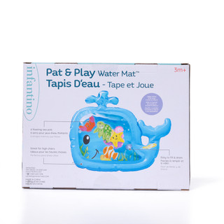 Thumbnail 2: Infantino Pat & Play Sensory Whale Water Play Mat  
