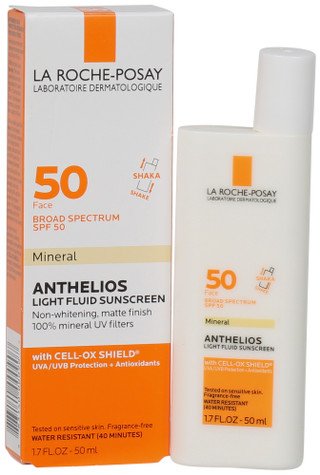 Thumbnail 1: LA ROCHE POSAY 1.7 oz Anthelios Light Fluid Face Sunscreen SPF 50 