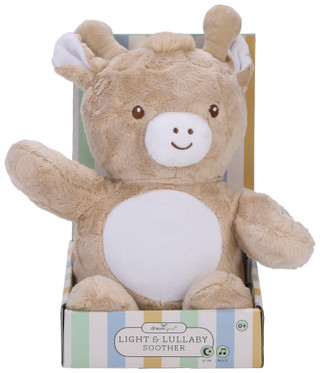 Thumbnail 1: DREAMGRO Embossed Giraffe Plush Soother  
