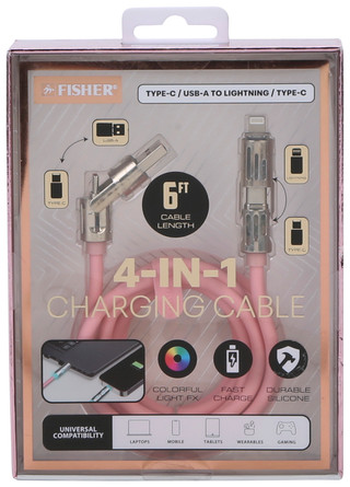 Thumbnail 2: Fisher 4-in-1 Charging Cable  