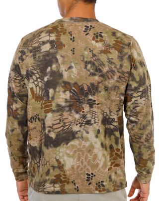 Thumbnail 2: KRYPTEK Men's Long Sleeve Highlander Printed Tee 