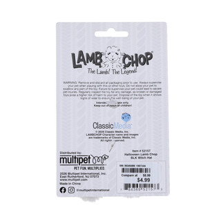Thumbnail 1: Multipet Halloween Lamb Cat Toy 