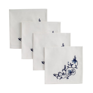 Thumbnail 1: Spode Spode Blue Portofino 4-pc. Napkin Set 