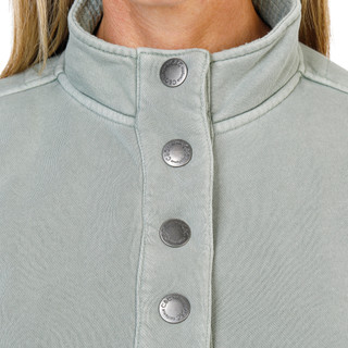Thumbnail 1: C&C California Women's Long Sleeve Marley Snap Henley Sunwashed Sweater  