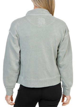 Thumbnail 3: C&C California Women's Long Sleeve Marley Snap Henley Sunwashed Sweater  