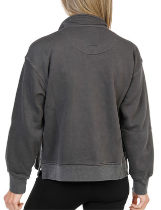 Thumbnail 2: C&C California Women's Long Sleeve Sunwashed Marley Snap Henley Sweater  