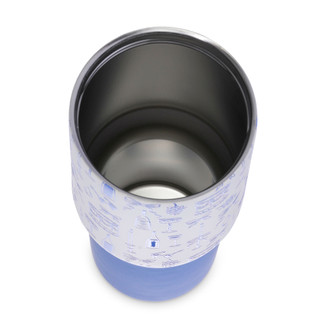 Thumbnail 1: Gourmet Home Garden Party 30 oz Tumbler with Handle, Lid & Silicone Boot 