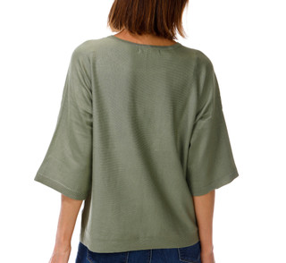Thumbnail 1: ADRIENNE VITTADINI Women's Short Sleeve Game Day Top 