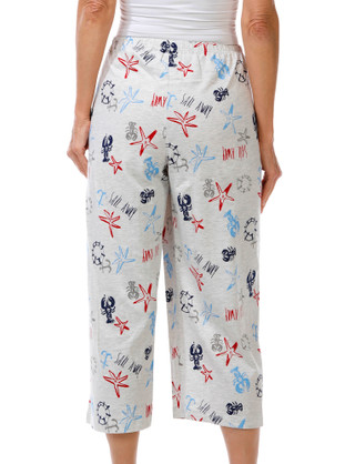 Thumbnail 2: Hue Women's Smooth Sailing Pajama Capris 