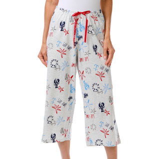 Thumbnail 3: Hue Women's Smooth Sailing Pajama Capris 