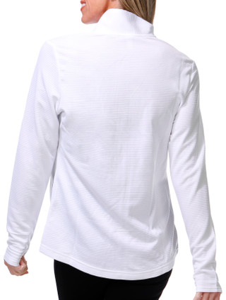 Thumbnail 2: Adidas Women's Long Sleeve Ribbed Essential Layering Jacket 