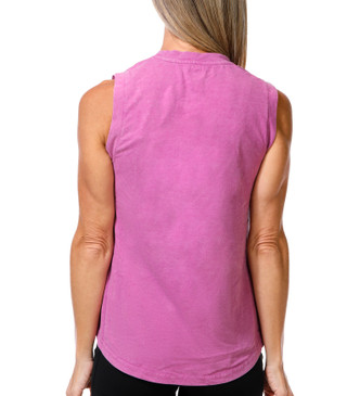Thumbnail 1: Brisas Women's Sleeveless Crew Neck Washed Tank 