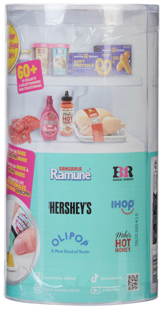 Thumbnail 4: Zuru Mini Brands Fill the Fridge Minis - 2 Pack 