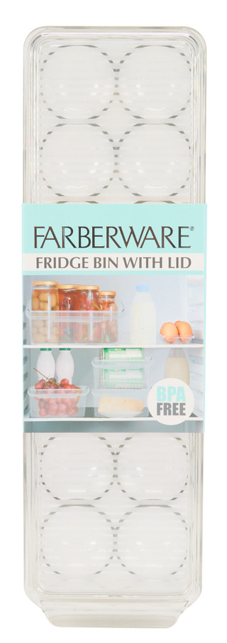 Thumbnail 1: Farberware 14-Slot Egg Holder with Lid 