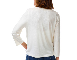 Thumbnail 3: Cupio  Women's 3/4 Sleeve Palm Tree Top 