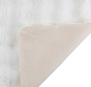 Thumbnail 1: CHD Home Textiles Bubble Faux Fur Accent Rug 