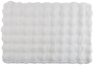 Thumbnail 2: CHD Home Textiles Bubble Faux Fur Accent Rug 