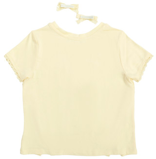 Thumbnail 2: B TWEEN Big Girls Short Sleeve Bow Lace Tee 