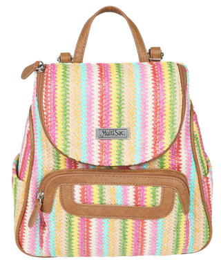 Thumbnail 1: MULTISAC Multi Stripe Fashion Backpack 