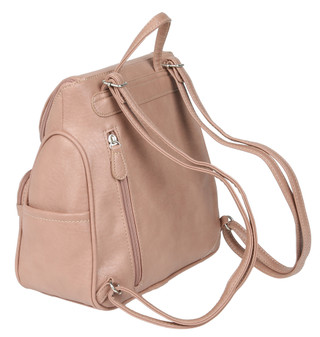 Thumbnail 2: MULTISAC Faux Leather Multi Pocket Backpack 