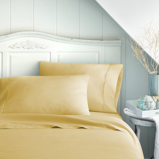 Thumbnail 3: Home Collections Home Collections Premium 4-PC. Ultra Soft Solid Sheet Set 