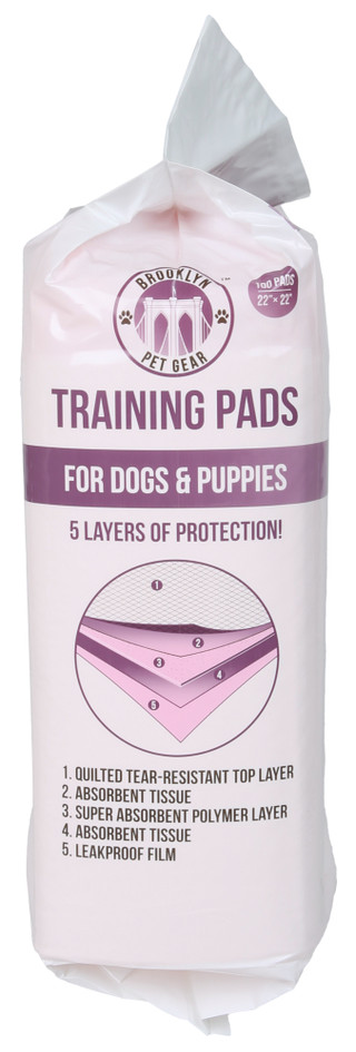 Thumbnail 2: Brooklyn Pet Gear 100 Ct Lavender Scented Training Pads for Dogs & Puppies 