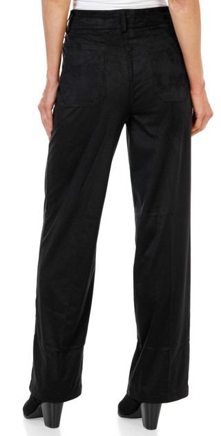 Thumbnail 2: Nicole Miller Women's Faux Suede 4 Pocket Boot Cut Pants 