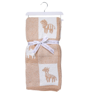 Thumbnail 1: Little Me 30x40 Luxe Chenille Patchwork Blanket 