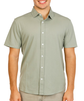 Thumbnail 1: Kenneth Cole Men's Tech Button Down Comfort Stretch Shirt 