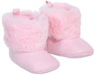 Thumbnail 1: Little Me Baby Girls Fuzzy Boots 
