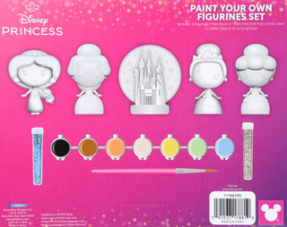 Thumbnail 2: Disney Princess Paint Your Own Figurines Set  