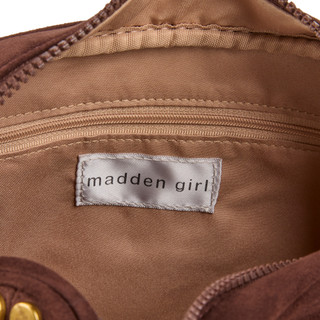 Thumbnail 3: Madden Girl Charm Suede Camera Crossbody Bag 