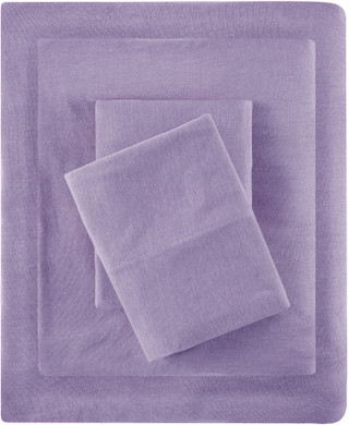 Thumbnail 2: Intelligent Design Intelligent Design Cotton Jersey Knit Sheet Set 