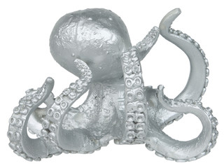 Thumbnail 2: Fancy That Gift & Decor 5 in Coastal Resin Octopus Home Accent 