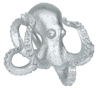Thumbnail 1: Fancy That Gift & Decor 5 in Coastal Resin Octopus Home Accent 