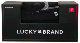 Thumbnail 1: Lucky Brand Men's Memory Foam Moccasin Slippers  